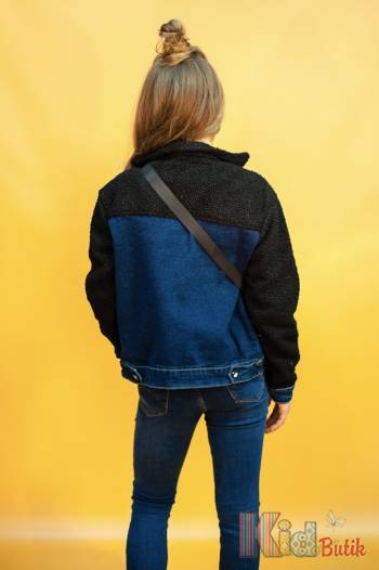Купить Куртка джинсовая для девочки A-yugi Jeans Аю20-35(17089) на КидБутик Куртка джинсовая для девочки A-yugi Jeans Аю20-35(17089)