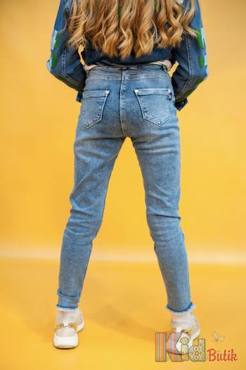 Купить Джинсы скини для девочки A-yugi Jeans Аю20-41Зл(9184) на КидБутик Джинсы скини для девочки A-yugi Jeans Аю20-41Зл(9184)