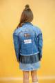 Купить Куртка джинсовая с фатиновой рюшей A-yugi Jeans Аю20-30(17099) на КидБутик Куртка джинсовая с фатиновой рюшей A-yugi Jeans Аю20-30(17099) - фото 2