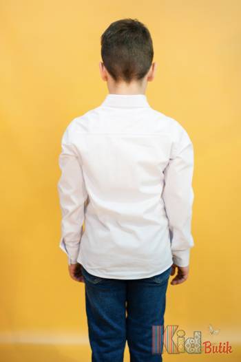 Купить Рубашка со скрытыми пуговицами A-yugi Jeans Аю20-18(18091) на КидБутик Рубашка со скрытыми пуговицами A-yugi Jeans Аю20-18(18091)