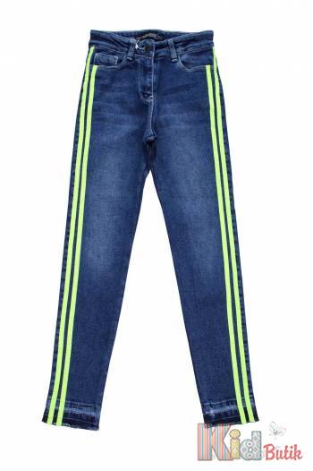 Купити Джинси скіні синього кольору з лампасами A-yugi Jeans Аю20-51Сн(9188) на КідБутік Джинси скіні синього кольору з лампасами A-yugi Jeans Аю20-51Сн(9188)