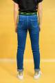 Купити Джинси скіні синього кольору з лампасами A-yugi Jeans Аю20-51Сн(9188) на КідБутік Джинси скіні синього кольору з лампасами A-yugi Jeans Аю20-51Сн(9188) - фото 2