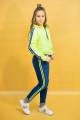 Купити Джинси скіні синього кольору з лампасами A-yugi Jeans Аю20-51Сн(9188) на КідБутік Джинси скіні синього кольору з лампасами A-yugi Jeans Аю20-51Сн(9188) - фото 5