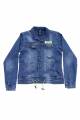 Купити Куртка джинсова з елементами салатового кольору A-yugi Jeans Аю20-64(17095) на КідБутік Куртка джинсова з елементами салатового кольору A-yugi Jeans Аю20-64(17095) - фото 4