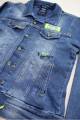 Купити Куртка джинсова з елементами салатового кольору A-yugi Jeans Аю20-64(17095) на КідБутік Куртка джинсова з елементами салатового кольору A-yugi Jeans Аю20-64(17095) - фото 7