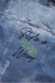 Купити Куртка джинсова з елементами салатового кольору A-yugi Jeans Аю20-64(17095) на КідБутік Куртка джинсова з елементами салатового кольору A-yugi Jeans Аю20-64(17095) - фото 8
