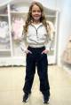 Купити Вітровка молочного кольору з чорними лампасами A-yugi Jeans Аю20-50Бл(17103) на КідБутік Вітровка молочного кольору з чорними лампасами A-yugi Jeans Аю20-50Бл(17103) - фото 4