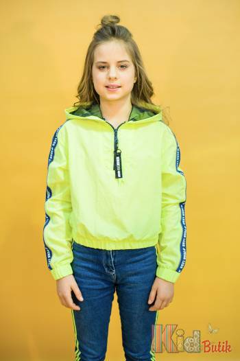 Купити Вітровка яскраво-салатового кольору A-yugi Jeans Аю20-50Зл(17103) на КідБутік Вітровка яскраво-салатового кольору A-yugi Jeans Аю20-50Зл(17103)