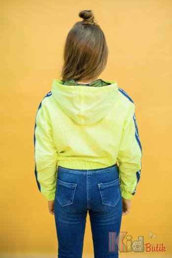 Купити Вітровка яскраво-салатового кольору A-yugi Jeans Аю20-50Зл(17103) на КідБутік Вітровка яскраво-салатового кольору A-yugi Jeans Аю20-50Зл(17103)