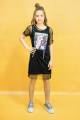 Купить Комплект 2-ка черного цвета для девочки Studio Kids СК20-14(6031) на КидБутик Комплект 2-ка черного цвета для девочки Studio Kids СК20-14(6031) - фото
