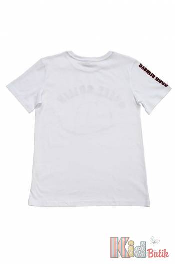 Купить Футболка белого цвета с бейсболкой Studio Kids Ск20-27(1034) на КидБутик Футболка белого цвета с бейсболкой Studio Kids Ск20-27(1034)