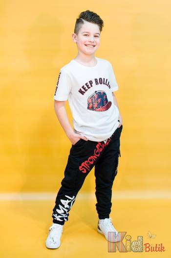 Купить Футболка белого цвета с бейсболкой Studio Kids Ск20-27(1034) на КидБутик Футболка белого цвета с бейсболкой Studio Kids Ск20-27(1034)