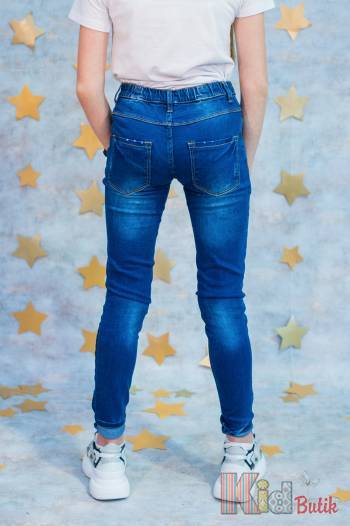Купити Джинси скіні для дівчинки на гумці Reporter Young Р20-18(0110G-40) на КідБутік Джинси скіні для дівчинки на гумці Reporter Young Р20-18(0110G-40)