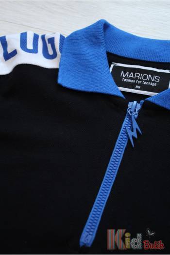 Купить Тенниска с молнией для мальчика Marions Мр20-65(2956) на КидБутик Тенниска с молнией для мальчика Marions Мр20-65(2956)