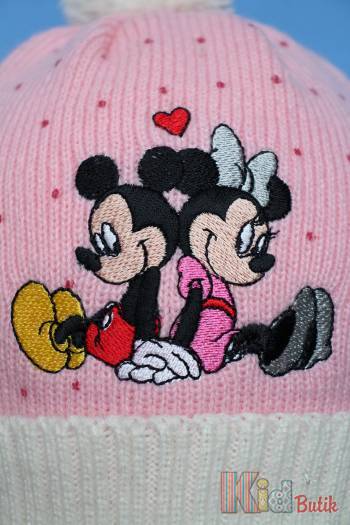 Купить Шапка розовая вязаная "Микки и Минни" Disney Ugr-148 на КидБутик Шапка розовая вязаная "Микки и Минни" Disney Ugr-148
