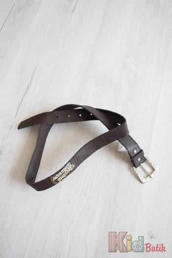 Купить Ремень темно-коричневый дермантиновый Wenice W3871(BB50092) на КидБутик Ремень темно-коричневый дермантиновый Wenice W3871(BB50092)
