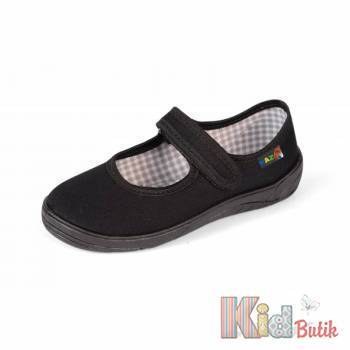 Купити Тапки чорного кольору Nazo 21-005DB на КідБутік Тапки чорного кольору Nazo 21-005DB