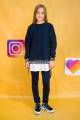 Свитшот темно-синий с имитацией рубашки и шнуровками Marions Мр20-122Син(9271) - фото 7
