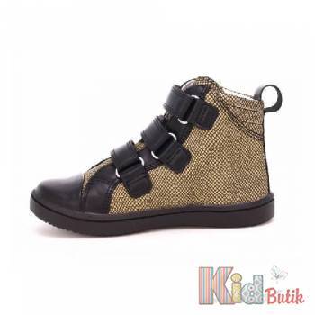 Купить Ботинки золотые для девочки Bartek 17364/0/1WR на КидБутик Ботинки золотые для девочки Bartek 17364/0/1WR