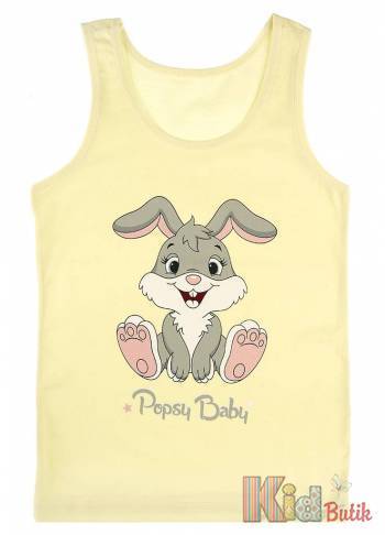 Купити Майка з кроликом "Popsy baby" для дівчинки 0-1 рік Donella 495030 на КідБутік Майка з кроликом "Popsy baby" для дівчинки 0-1 рік Donella 495030