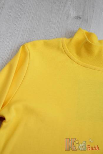 Купити Напівгольф жовтого кольору базовый для дівчинки Lovetti 1012Sari на КідБутік Напівгольф жовтого кольору базовый для дівчинки Lovetti 1012Sari