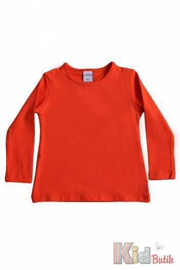 Купить Реглан оранжевый базовый для девочки Lovetti 1004Orange на КидБутик Реглан оранжевый базовый для девочки Lovetti 1004Orange