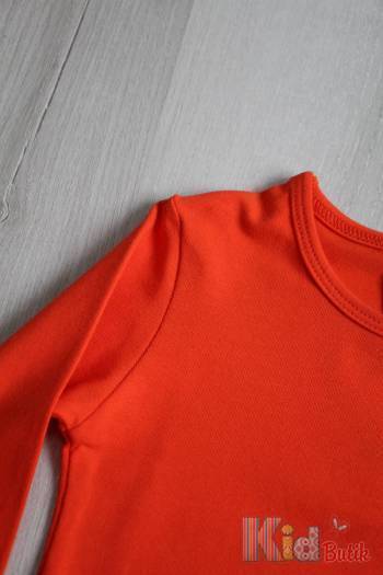 Купить Реглан оранжевый базовый для девочки Lovetti 1004Orange на КидБутик Реглан оранжевый базовый для девочки Lovetti 1004Orange
