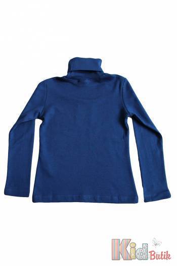 Купить Гольф цвета индиго базовый для девочки-подростка Lovetti 1023Indigo на КидБутик Гольф цвета индиго базовый для девочки-подростка Lovetti 1023Indigo