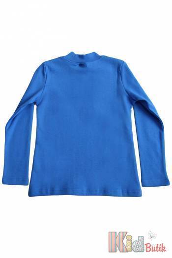 Купить Полугольф ярко-синий базовый для девочки Lovetti 1012Saks на КидБутик Полугольф ярко-синий базовый для девочки Lovetti 1012Saks