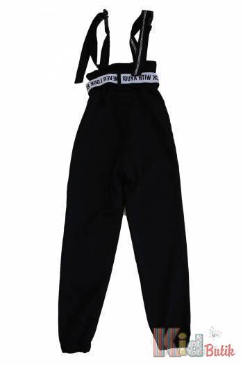 Купить Комбинезон черного цвета для девочки A-yugi Jeans Аю20-97(9234) на КидБутик Комбинезон черного цвета для девочки A-yugi Jeans Аю20-97(9234)