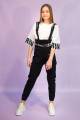 Купить Комбинезон черного цвета для девочки A-yugi Jeans Аю20-97(9234) на КидБутик Комбинезон черного цвета для девочки A-yugi Jeans Аю20-97(9234) - фото 3