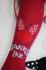 Колготки + обруч "Bunny Love" для девочки 5-6 лет Arti 320094