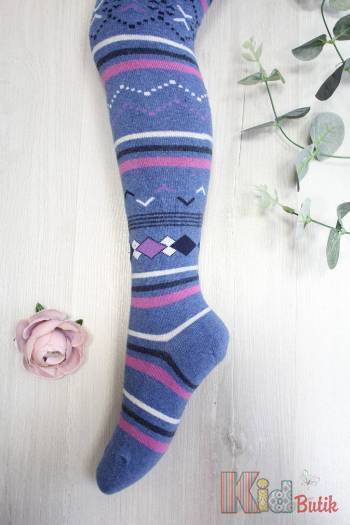 Купити Колготки з геометричним візерунком для дитини Gatta Gatta Cotton Line Kiddy на КідБутік Колготки з геометричним візерунком для дитини Gatta Gatta Cotton Line Kiddy