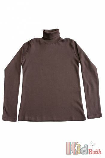 Купить Гольф шоколадного цвета базовый для старшей девочки Lovetti 1024Brown на КидБутик Гольф шоколадного цвета базовый для старшей девочки Lovetti 1024Brown
