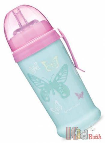 Купить Поильник с трубочкой Butterfly Canpol babies 56/515_tur на КидБутик Поильник с трубочкой Butterfly Canpol babies 56/515_tur