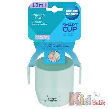 Купить Кружка тренировочная бирюзовая 180 мл. Canpol babies 74/060 tur на КидБутик Кружка тренировочная бирюзовая 180 мл. Canpol babies 74/060 tur