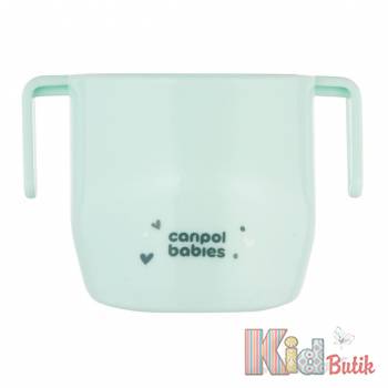 Купить Кружка тренировочная бирюзовая 180 мл. Canpol babies 74/060 tur на КидБутик Кружка тренировочная бирюзовая 180 мл. Canpol babies 74/060 tur