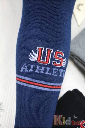 Купить Колготки махровые однотонные "US Athletic" Pier Lone PV-79 на КидБутик Колготки махровые однотонные "US Athletic" Pier Lone PV-79