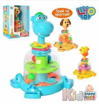 Купити Дзига "Звірятко" для дитини Limo Toy SL83058-59-60 на КідБутік Дзига "Звірятко" для дитини Limo Toy SL83058-59-60