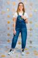 Купить Комбинезон джинсовый для девочки A-yugi Jeans Аю21-6Сн на КидБутик Комбинезон джинсовый для девочки A-yugi Jeans Аю21-6Сн - фото 6