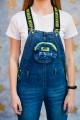 Купить Комбинезон джинсовый для девочки A-yugi Jeans Аю21-6Сн на КидБутик Комбинезон джинсовый для девочки A-yugi Jeans Аю21-6Сн - фото 4