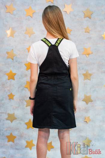 Купить Сарафан с яркими елементами A-yugi Jeans Аю21-4(9260) на КидБутик Сарафан с яркими елементами A-yugi Jeans Аю21-4(9260)