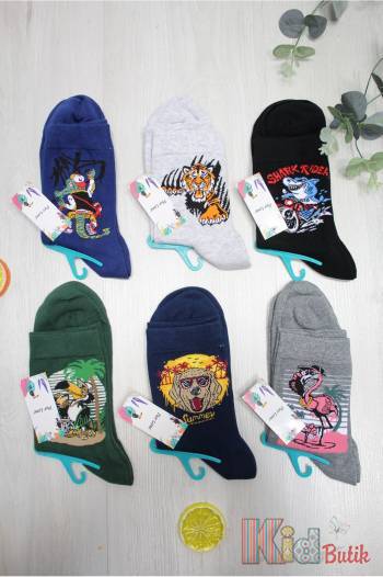 Купити Шкарпетки однотонні "Coll Animal" р.41-44 Pier Lone 0163 на КідБутік Шкарпетки однотонні "Coll Animal" р.41-44 Pier Lone 0163
