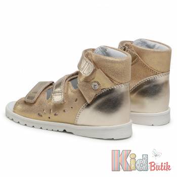 Купить Босоножки красивого золотистого цвета для девочки Bartek 21-86803/0/NIP на КидБутик Босоножки красивого золотистого цвета для девочки Bartek 21-86803/0/NIP
