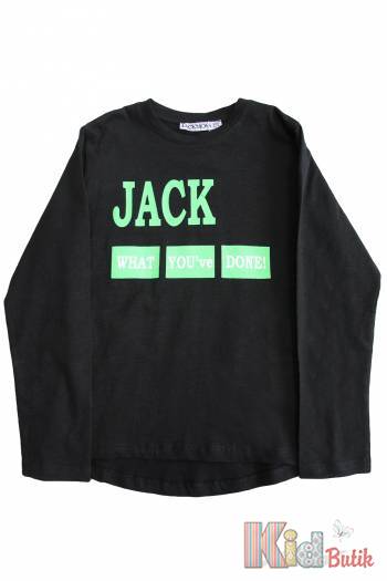 Купить Реглан с надписью "Jack what you've done" для мальчика Jack Lions ДЛ21-1зел(1419) на КидБутик Реглан с надписью "Jack what you've done" для мальчика Jack Lions ДЛ21-1зел(1419)