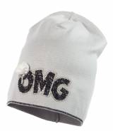 Купить Шапка серая вязаная Vivanna "OMG" Jamiks Я21-38сір на КидБутик Шапка серая вязаная Vivanna "OMG" Jamiks Я21-38сір