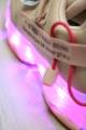 Купить Кроссовки персикового цвета с LED освещением Jong-Golf 21-В10227-8 на КидБутик Кроссовки персикового цвета с LED освещением Jong-Golf 21-В10227-8 - фото 8