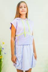 Купить Футболка с капюшоном для юных модниц Marions Мр21-76(9623) на КидБутик Футболка с капюшоном для юных модниц Marions Мр21-76(9623)