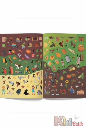 Купить Книга с наклейками Ферма (укр) Crystal Book Книжка з наліпками на КидБутик Книга с наклейками Ферма (укр) Crystal Book Книжка з наліпками