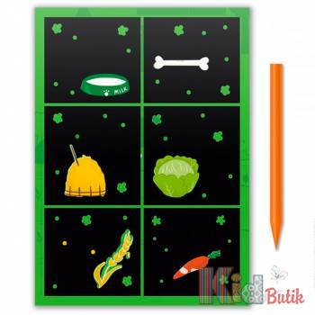 Купить Гравюра мини "Что едят зверьки" 3+ Dodo Toys 300330 на КидБутик Гравюра мини "Что едят зверьки" 3+ Dodo Toys 300330